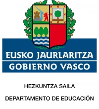 Logo of the Basque Government: Department of Education